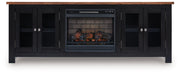 Wildenauer - 76" TV Stand With Electric Fireplace
