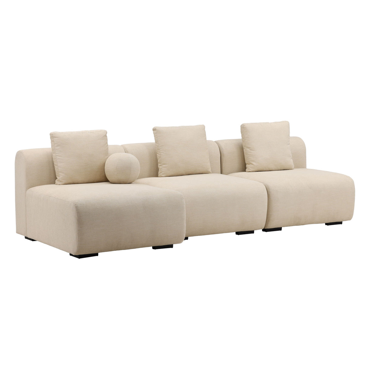 Petra - Outdoor Modular Sectional - Ottoman - Lennox Chai