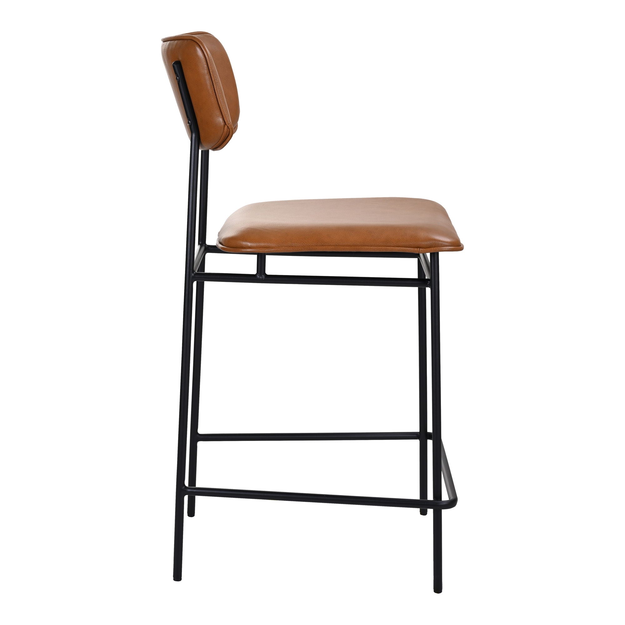 Sailor Leather Counter Stool - Thumbnail 3
