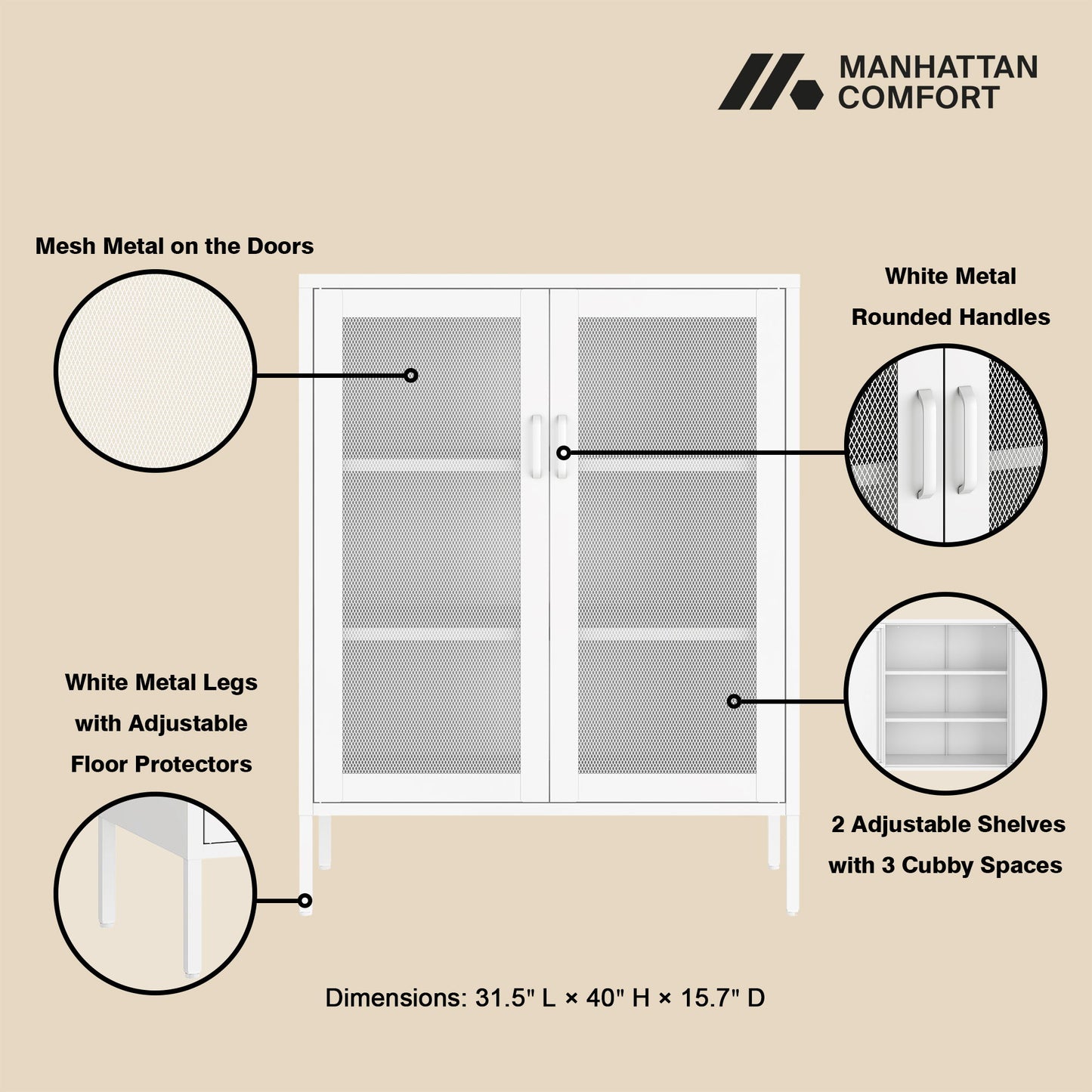 Amelia - Accent Cabinet