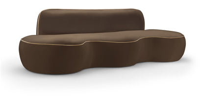 Swerve - Velvet 101" Upholstered Sofa