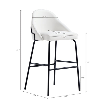 Gracie - Upholstered Barstool