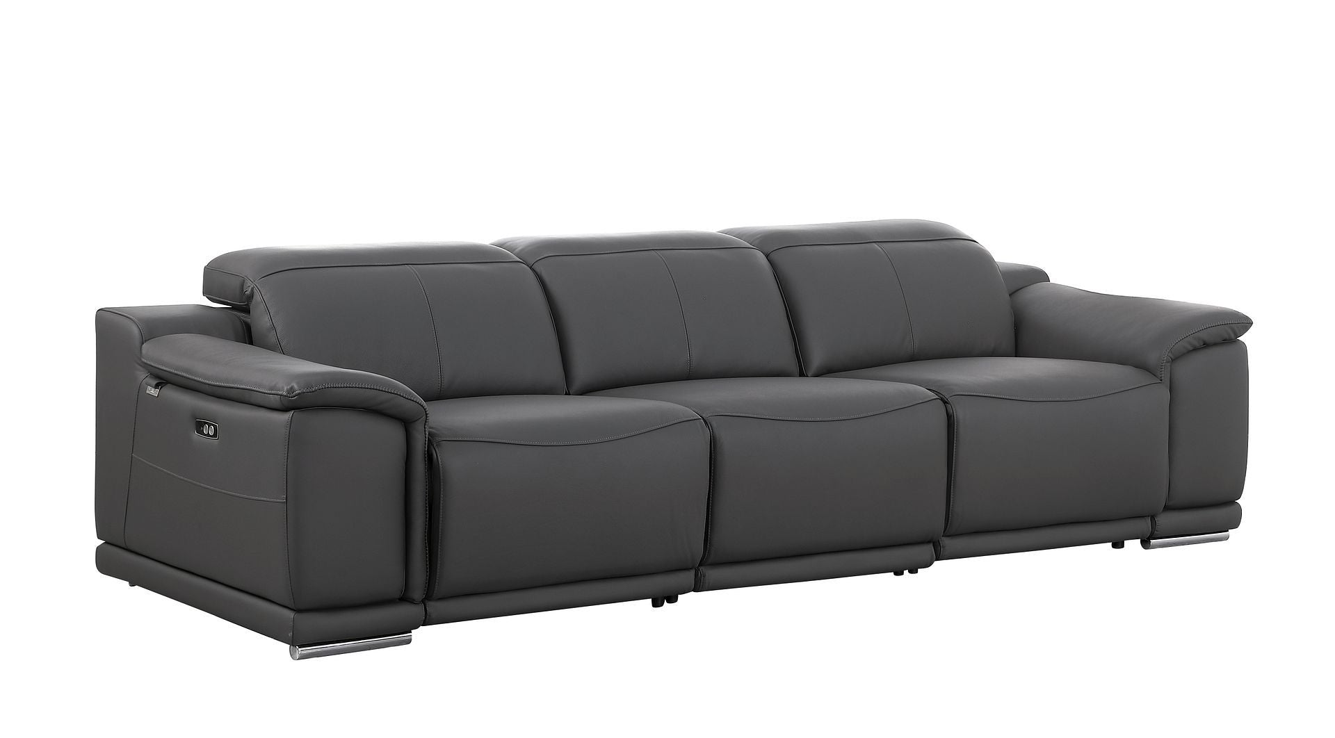 9762 - 7-Piece Modular Power Reclining Sofa, Loveseat And Chair Set With 5 Power Recliners In