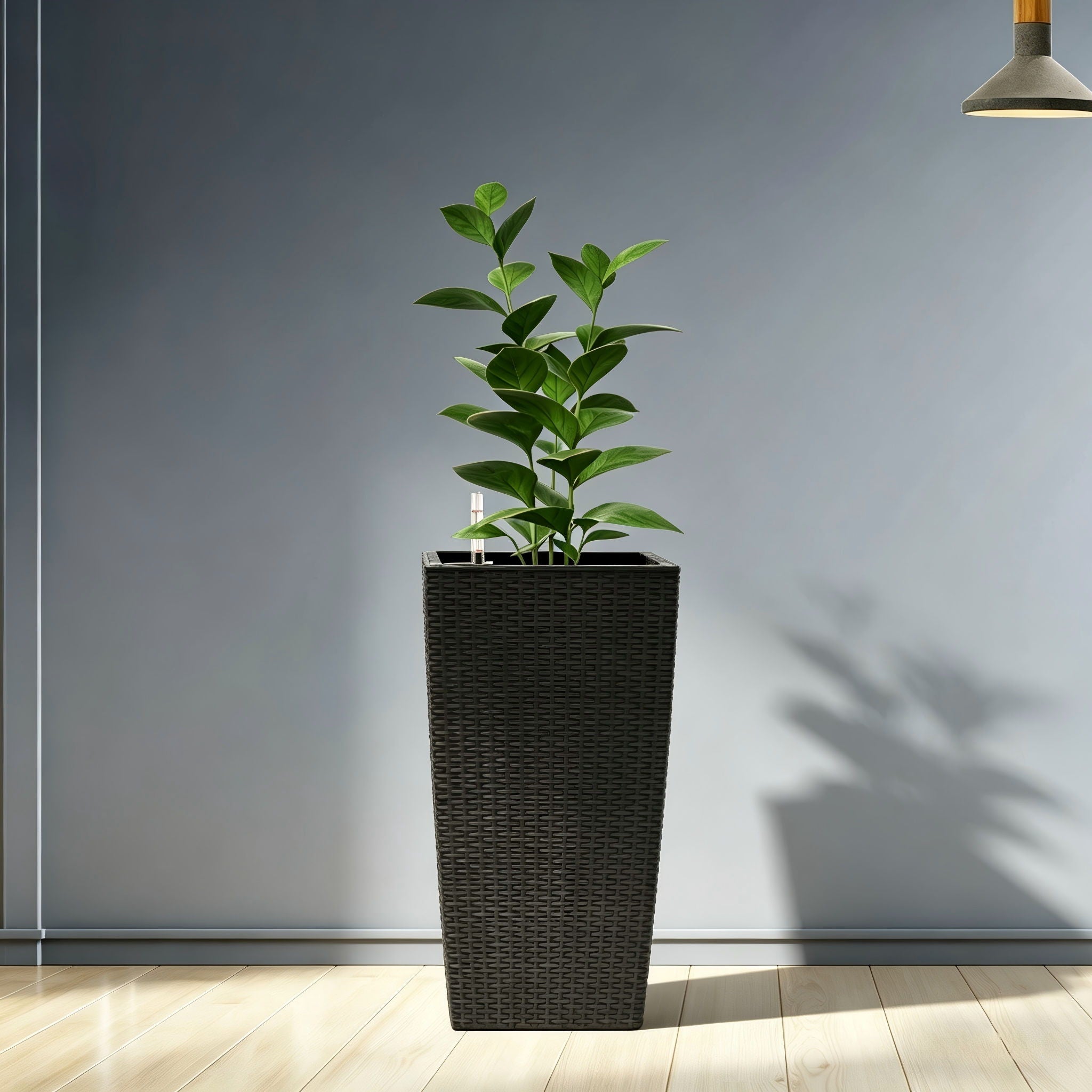 Indoor Outdoor Planter With Automatic Watering System (Set of 2)