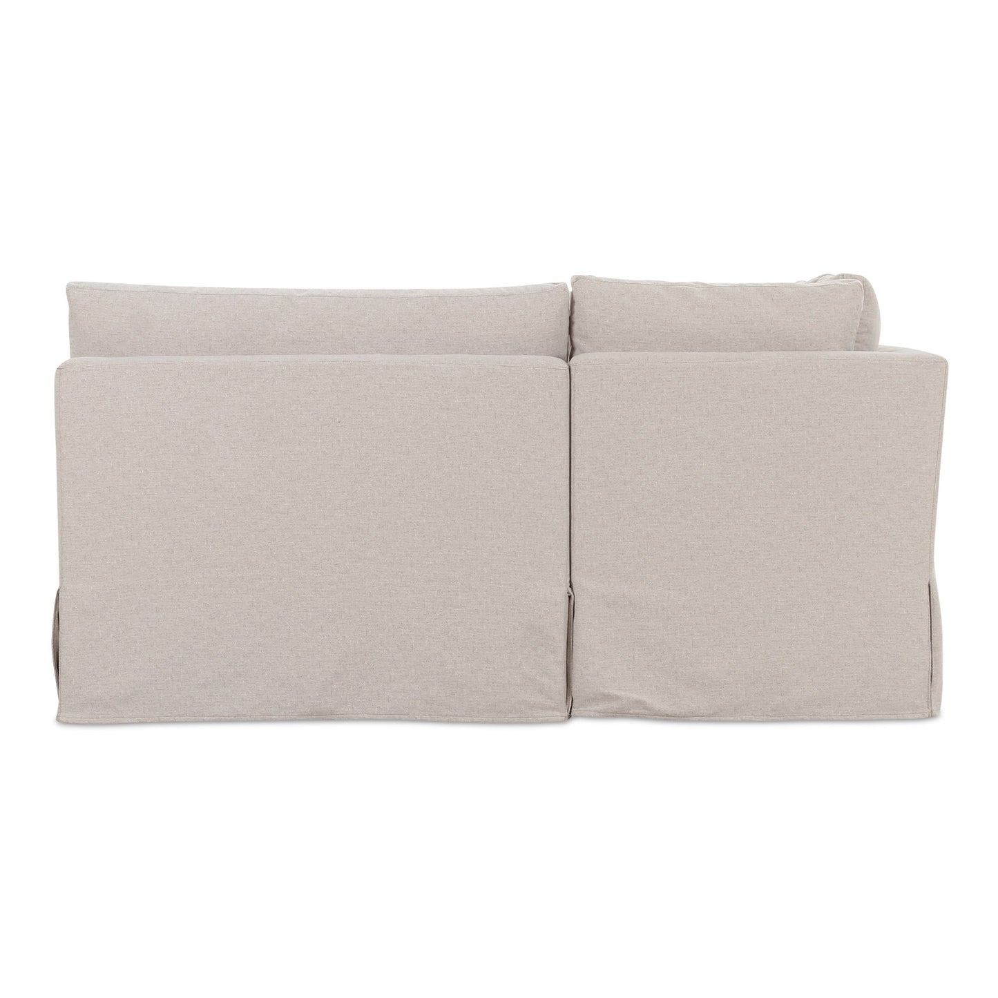 Fable - 6 Piece Slipcover Dining Banquette U-Shape - Beige