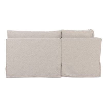 Fable - 6 Piece Slipcover Dining Banquette U-Shape - Beige