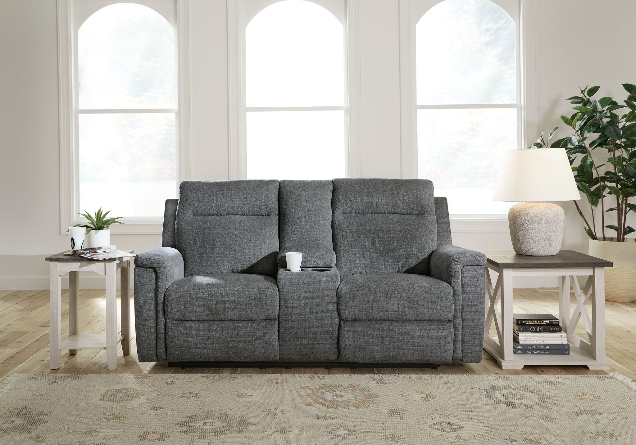 Ashley Furniture Barnsana Power Reclining Loveseat - Thumbnail 5