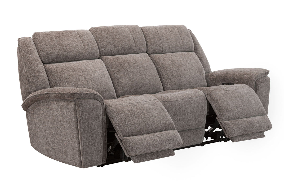 Colton - Power Zero Gravity Sofa With Drop Down Table And Immersive Audio P3 - Branson Tweed