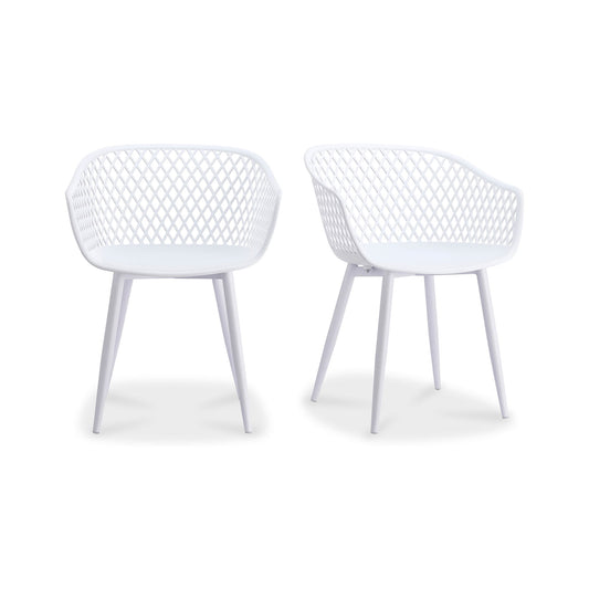 Piazza - Outdoor Chair (Set of 2) - White