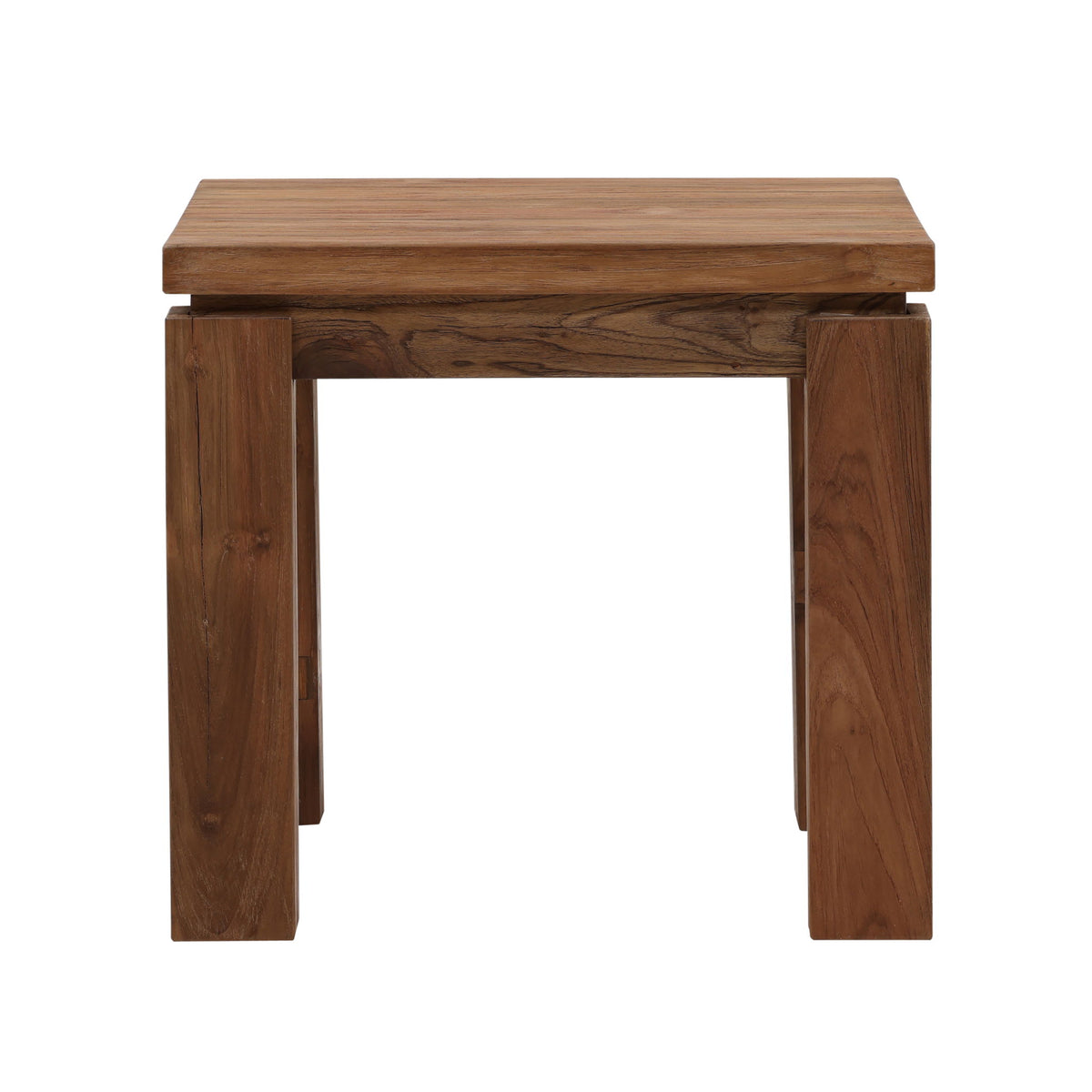 Micah - Side Table - Medium Brown