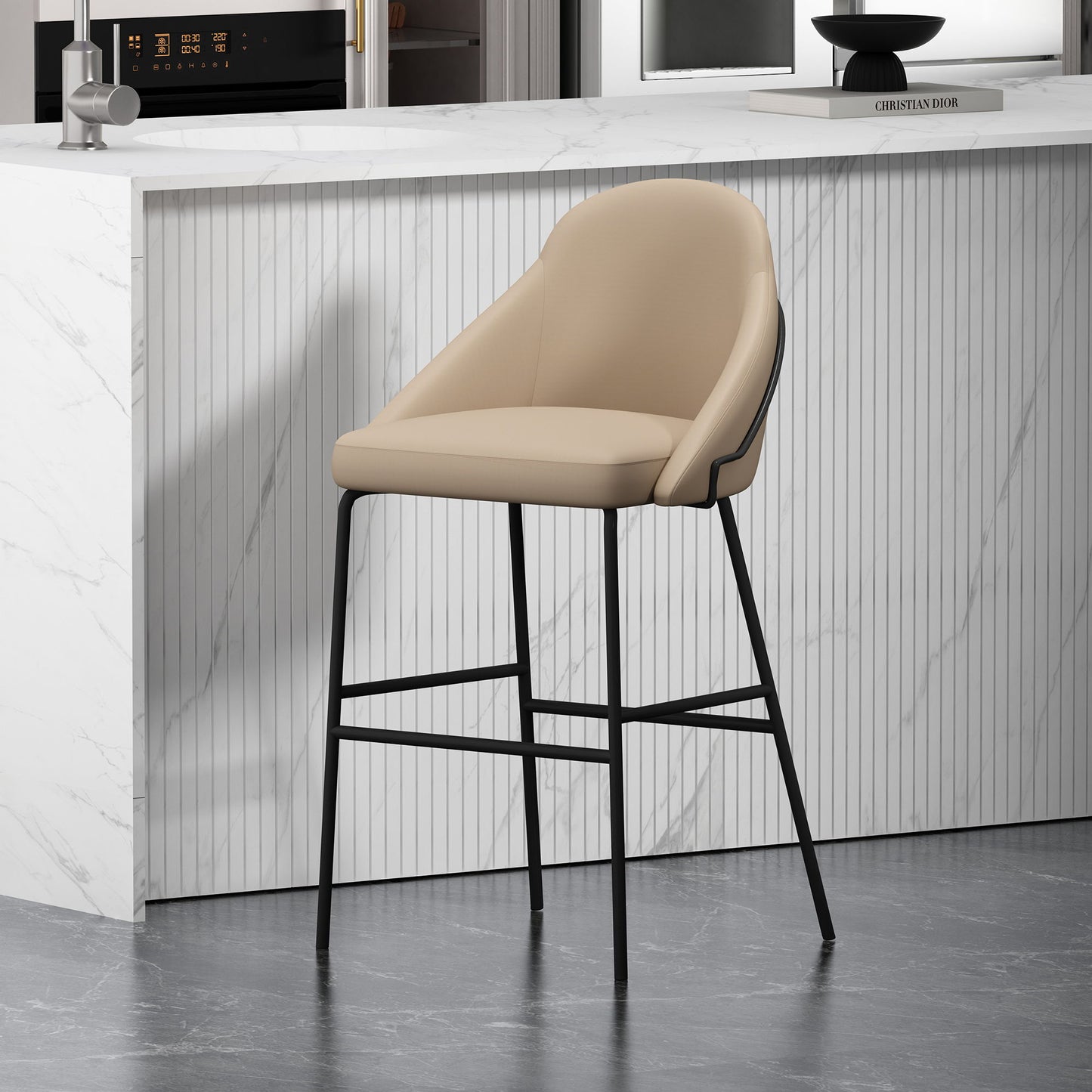 Gracie - Upholstered Barstool