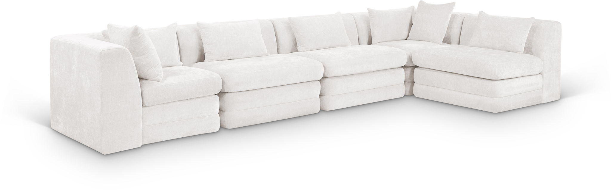 Stellar - 5 Piece Upholstered Modular Sectional