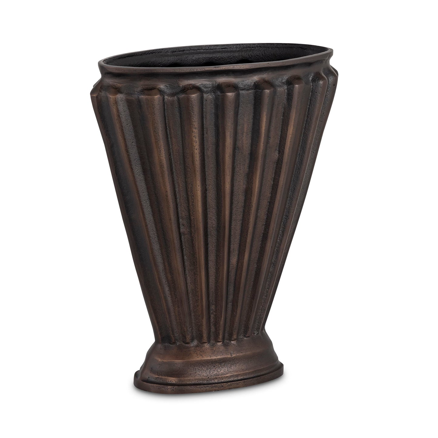 Jade - Vase - Antique Brass