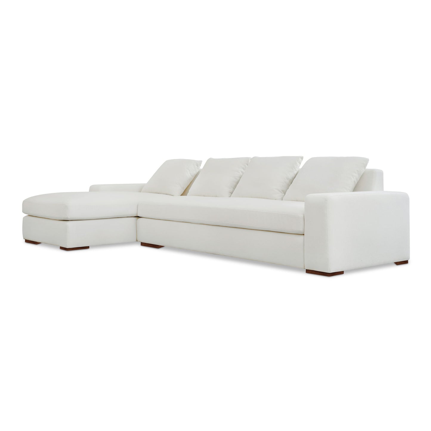 Thomas - Left Sectional - Ivory