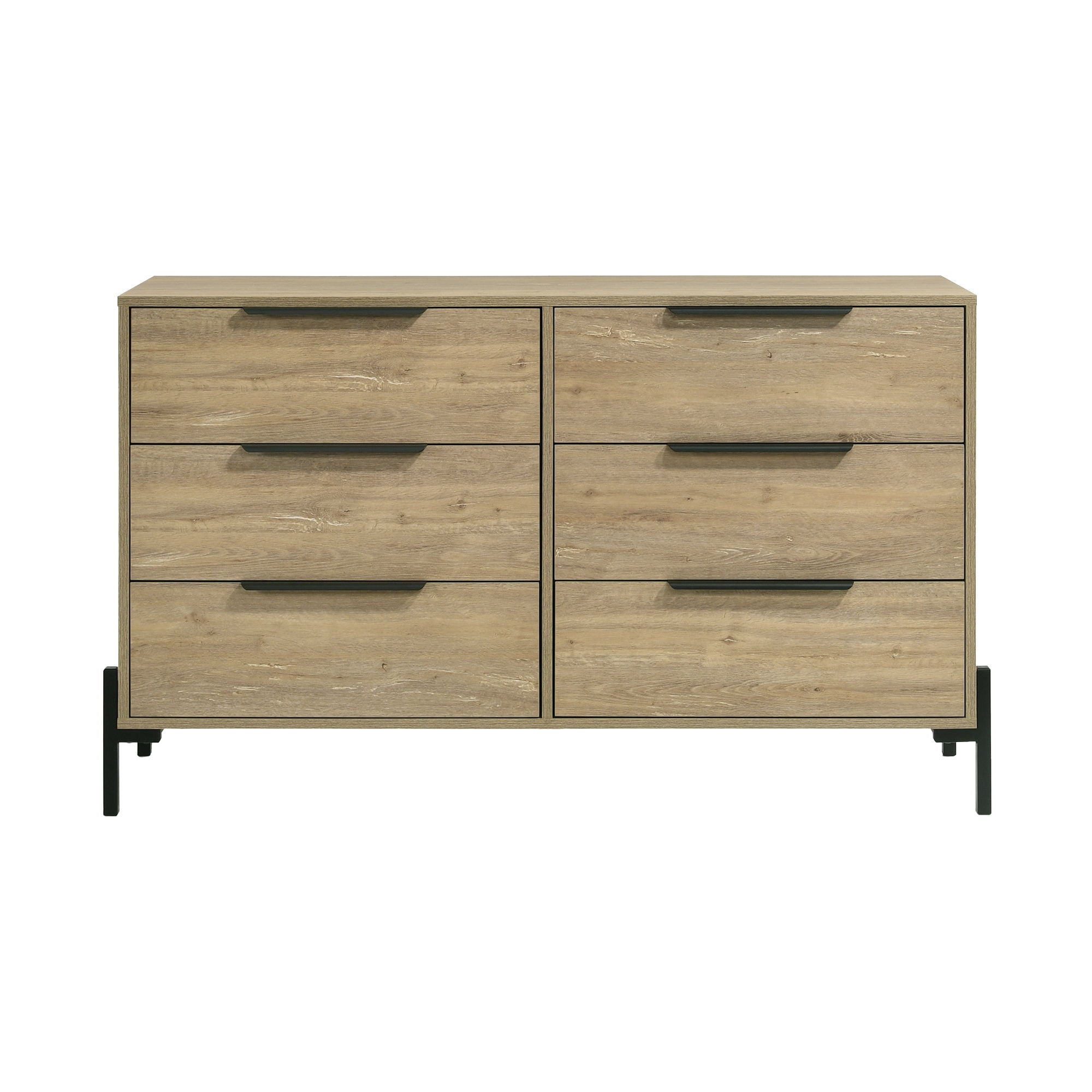 Newhall - Dresser - Vintage Oak Melamine