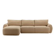 Castillo - Chaise Sectional LAF - Sand