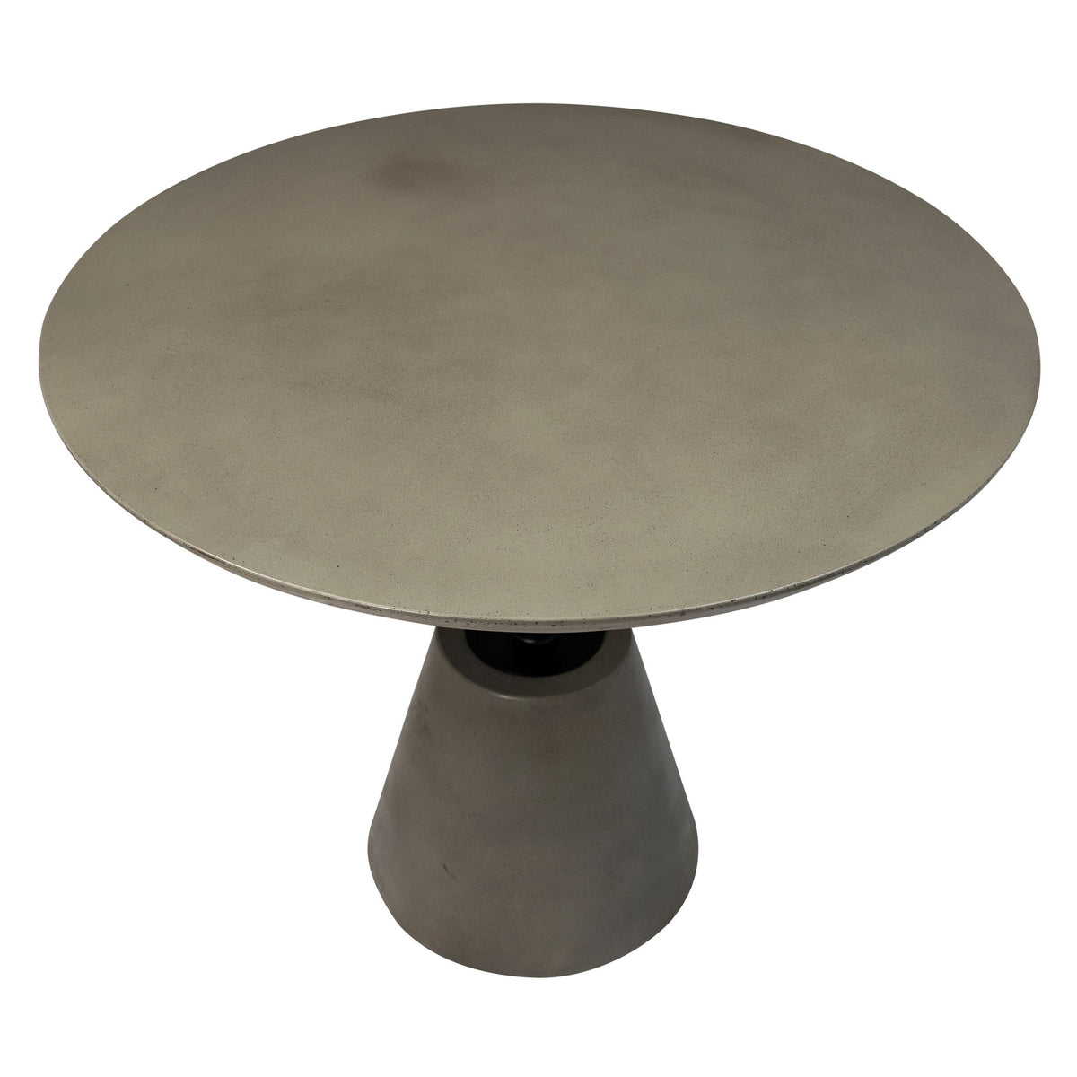 Carigan - Outdoor Bistro Table - Dark Gray And Black