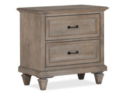 Lancaster - Drawer Nightstand - Dovetail Gray