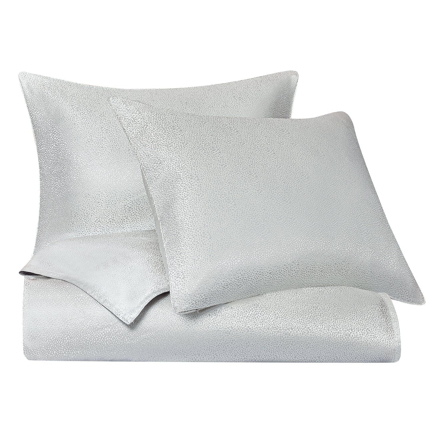 Marilyn Modern Bubble - King Comforter Set (Set of 3) - Gray
