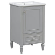 Retro Bathroom Vanity With Sink