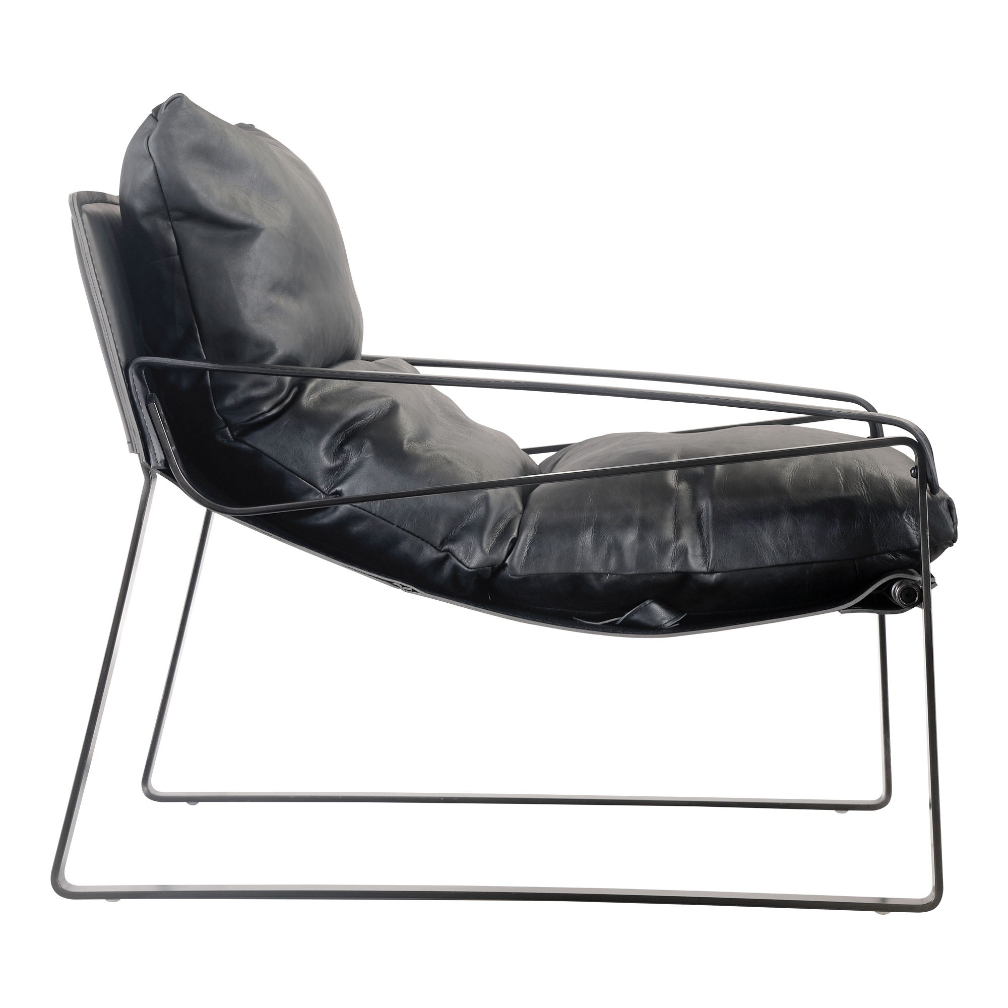 Connor Leather Club Chair - Thumbnail 3