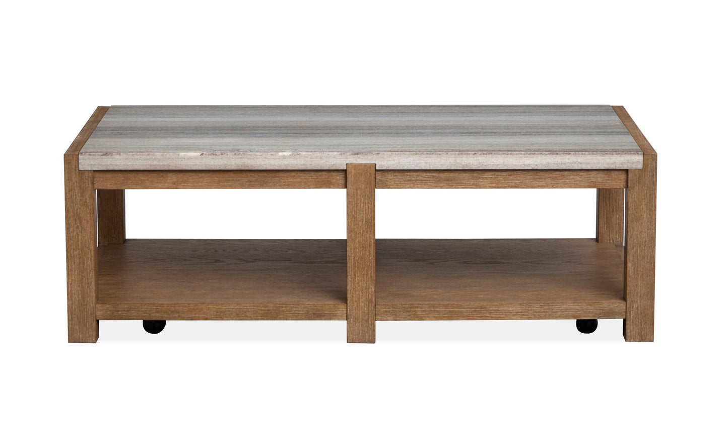 Plum Creek - Rectangular Cocktail Table With Casters
