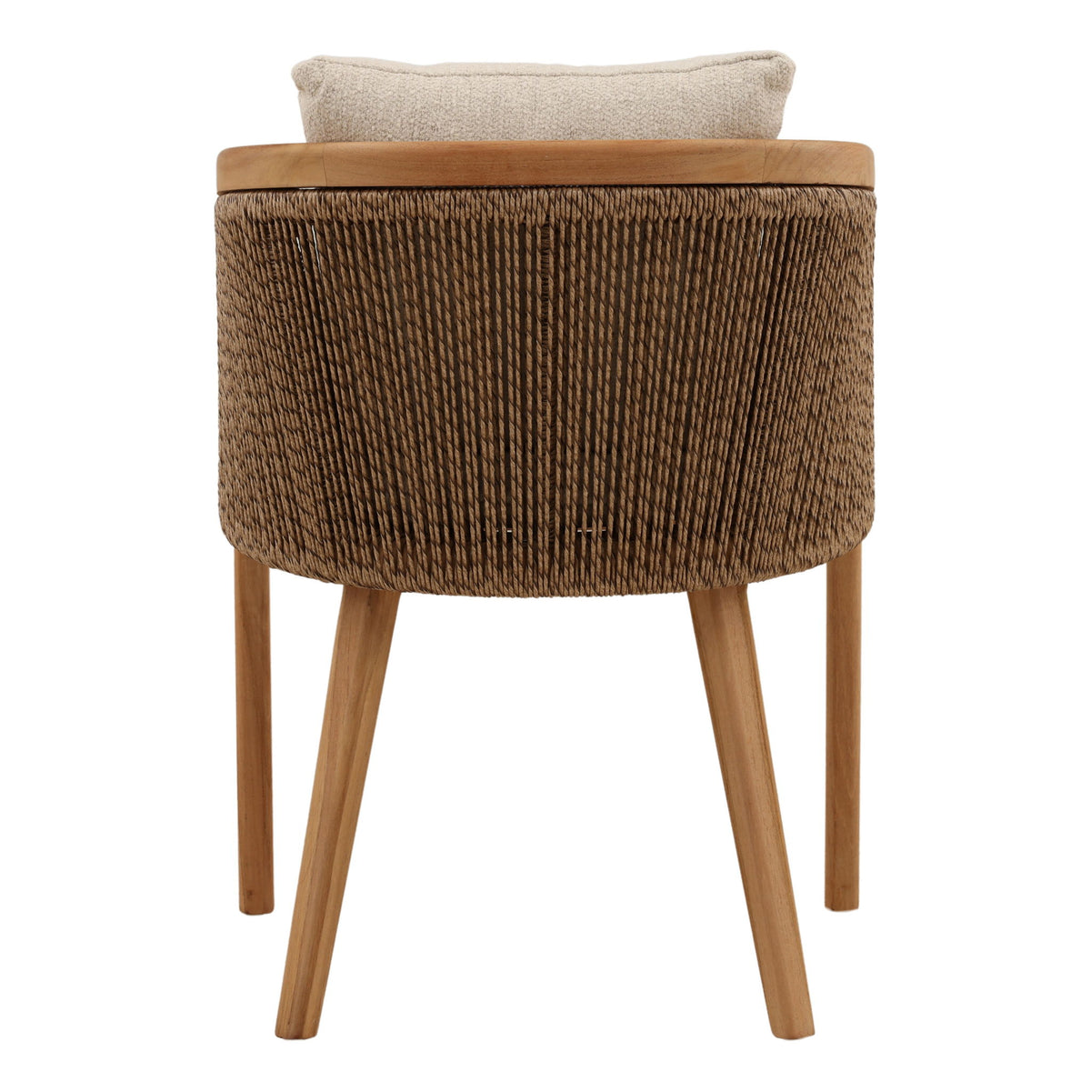 Cian - Outdoor Dining Chair - Sand And Natural