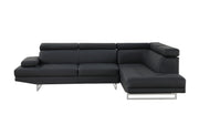 U9784 - Right Arm Facing Sectional - Black
