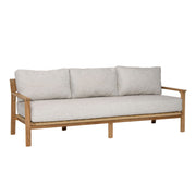 Lexy - Outdoor Sofa - Fairfax Taupe And Natural Teak