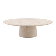 Trebol - Outdoor Coffee Table - Faux Travertine