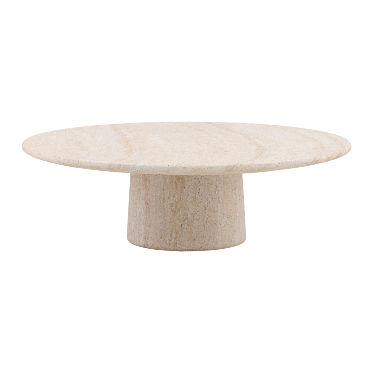 Trebol - Outdoor Coffee Table - Faux Travertine