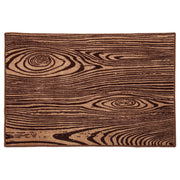 Woodgrain - Rug - Tan / Chocolate