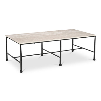 River - Coffee Table - Botticino Beige