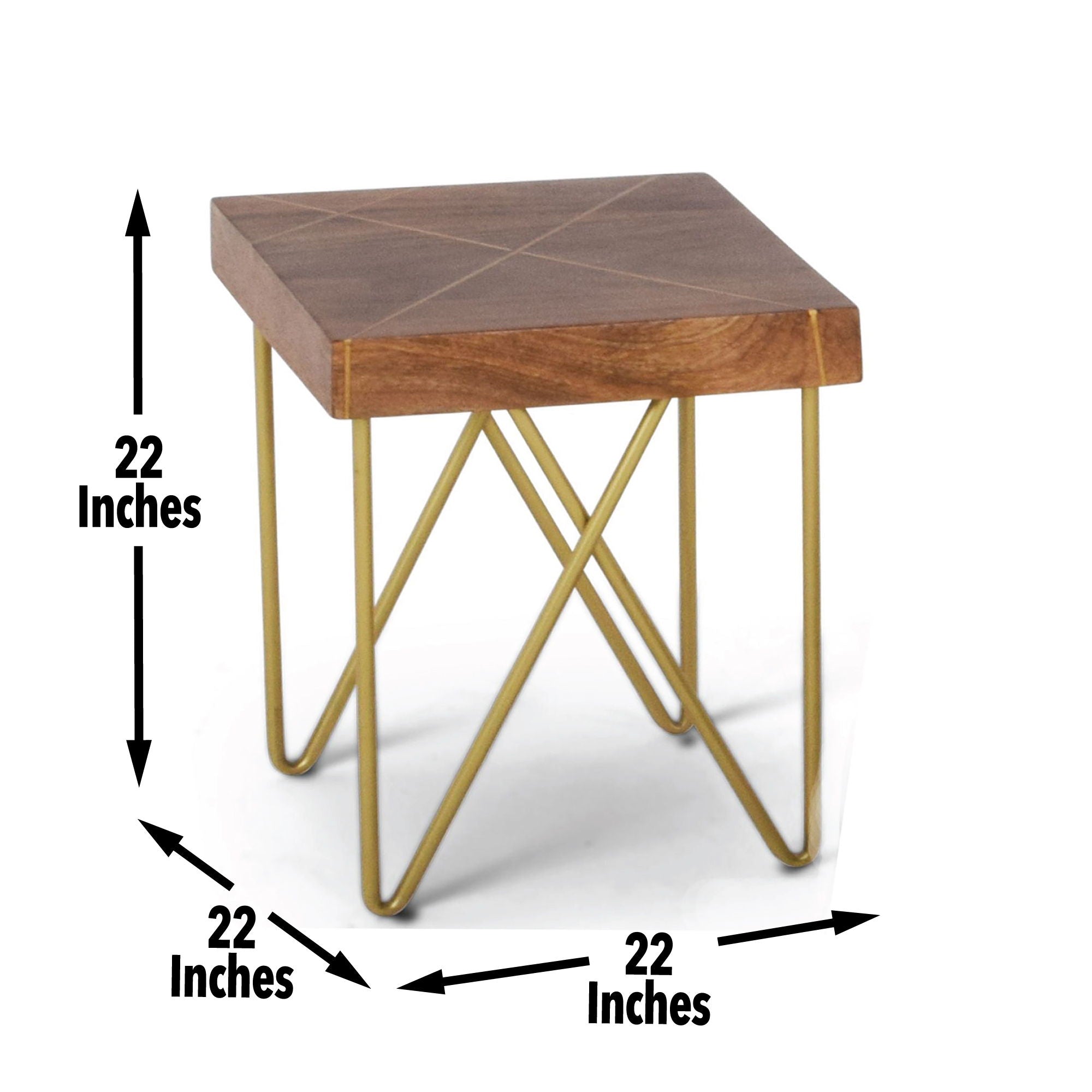 Walter - 3 Piece Table Set - Brown