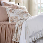 Colette - King Reversible Quilt Set (Set of 3) - Blush