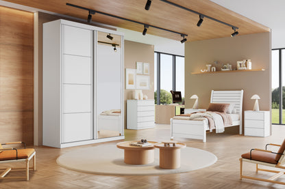 Poland Wardrobe with Mirror