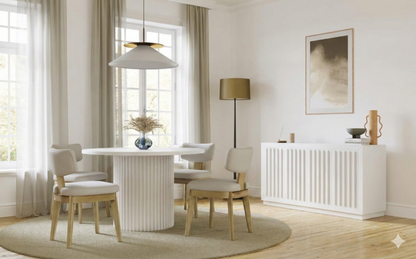 Auden Dining Table W/ Tate Chair