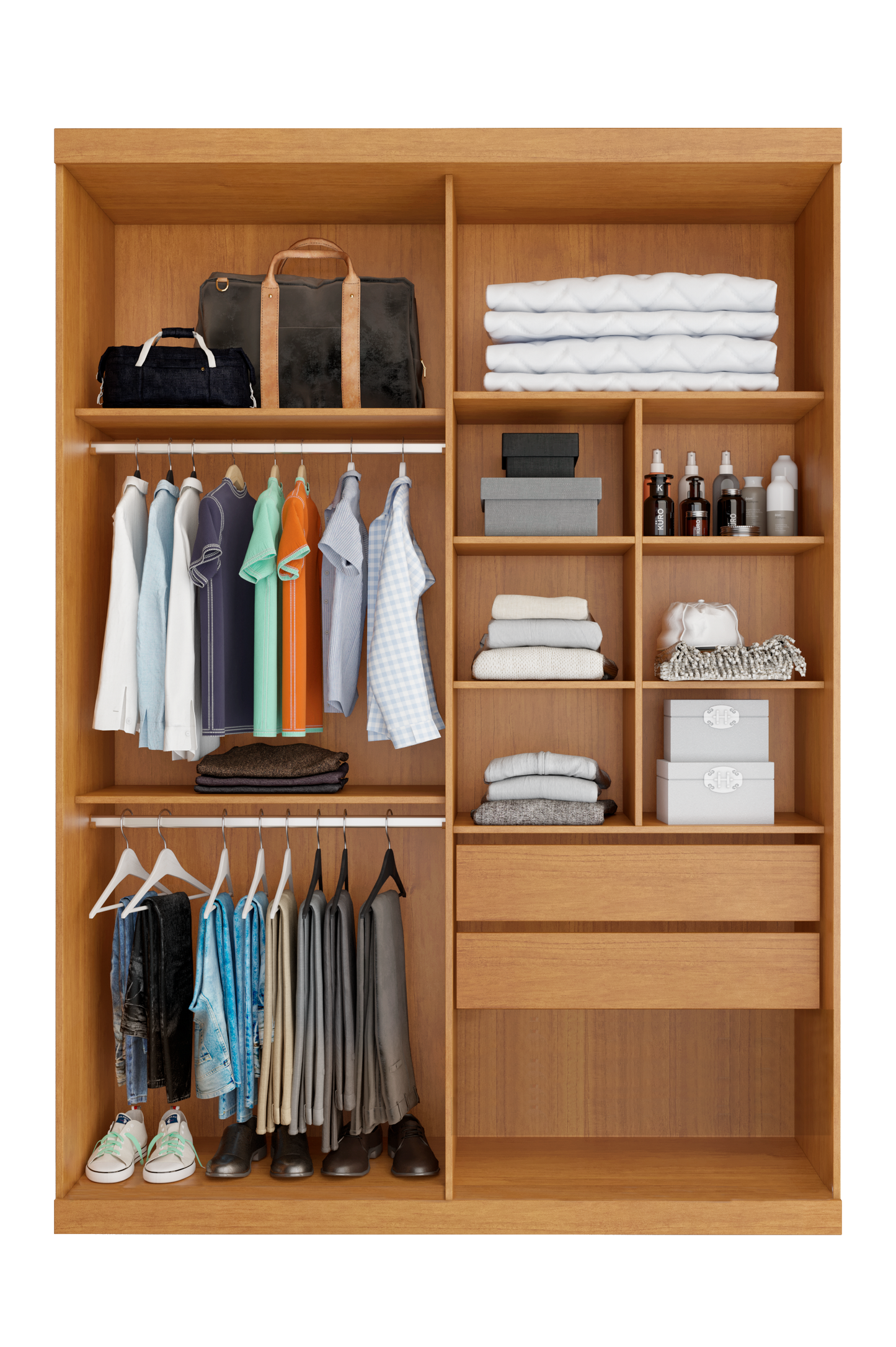 Poland Wardrobe with Mirror