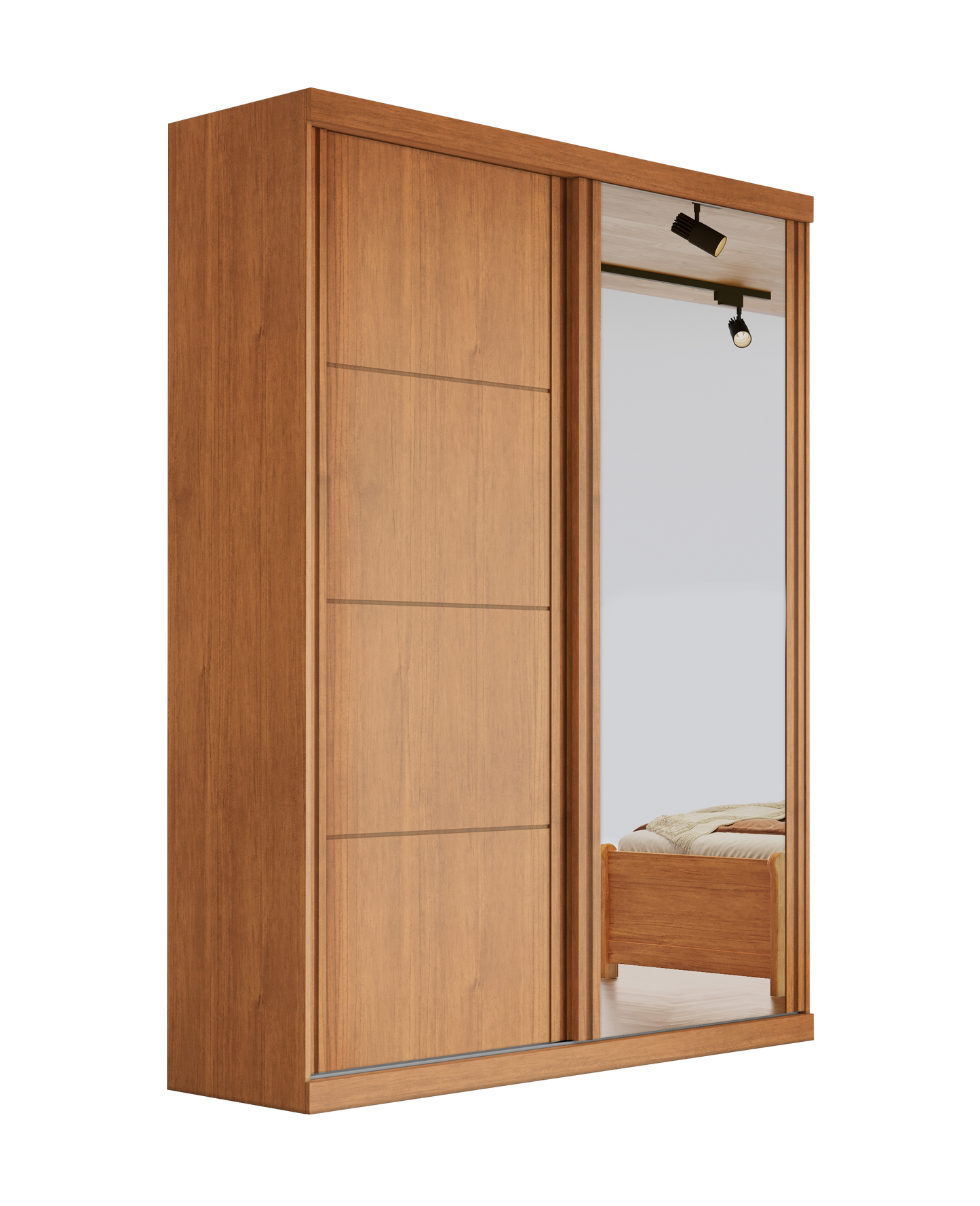 Poland Wardrobe with Mirror