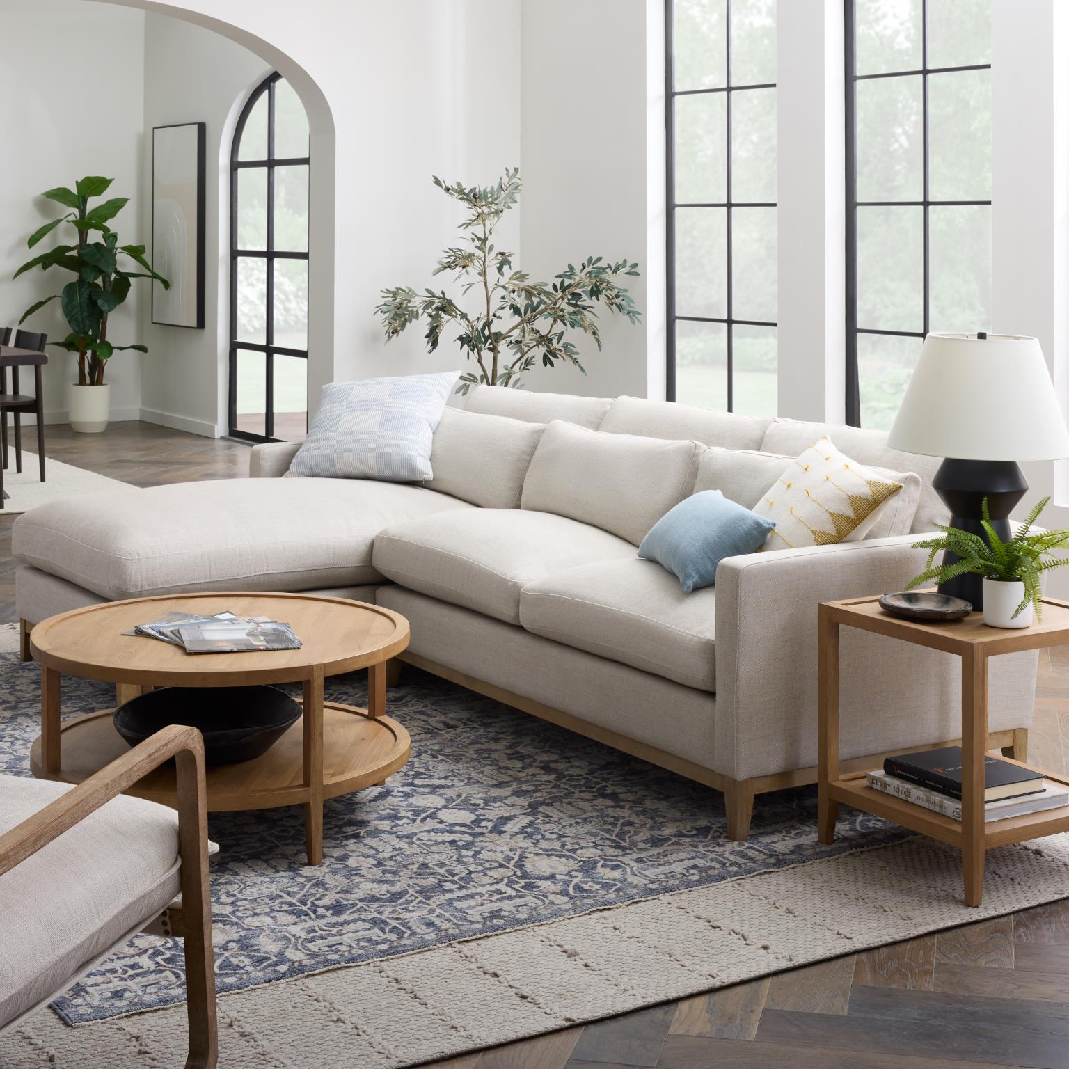 Sofa Sectional with chaise L-Shape