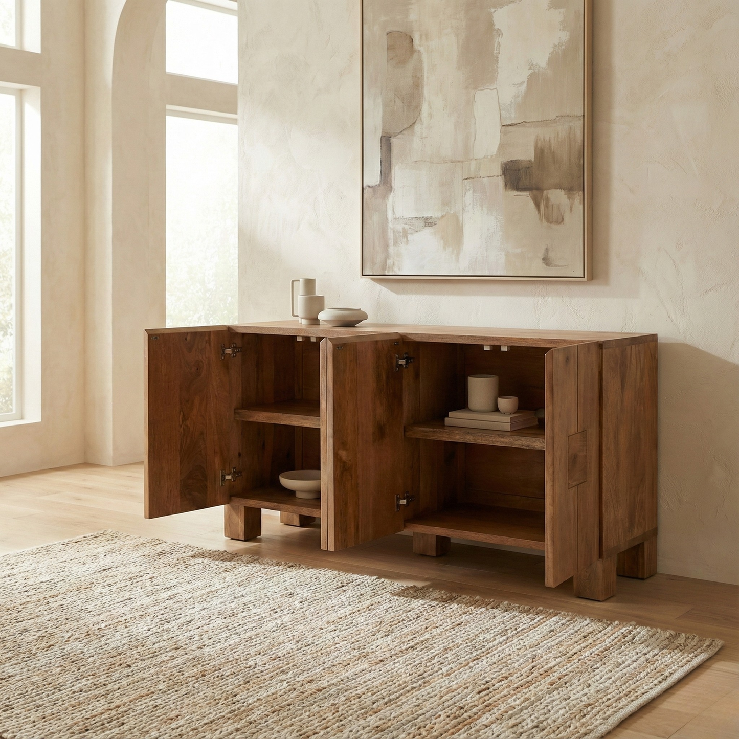 Sequoia 4 Door Sideboard