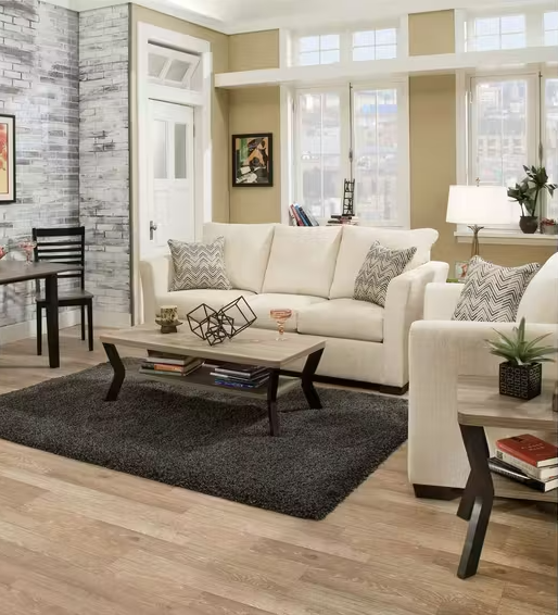 2 Pc Sofa & Loveseat