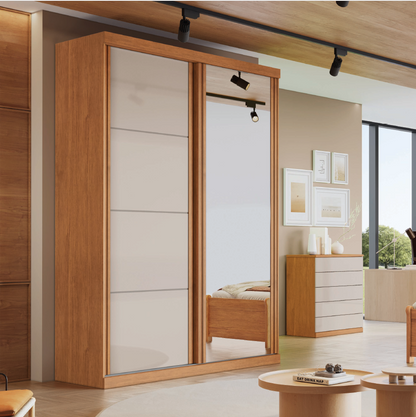 Poland Wardrobe with Mirror