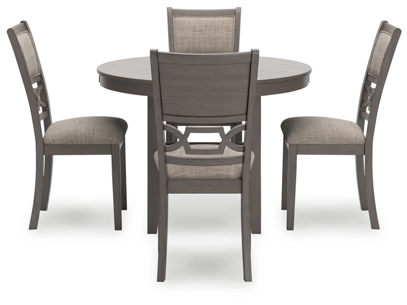 Wrenning - Gray - Dining Room Table Set (Set of 5)