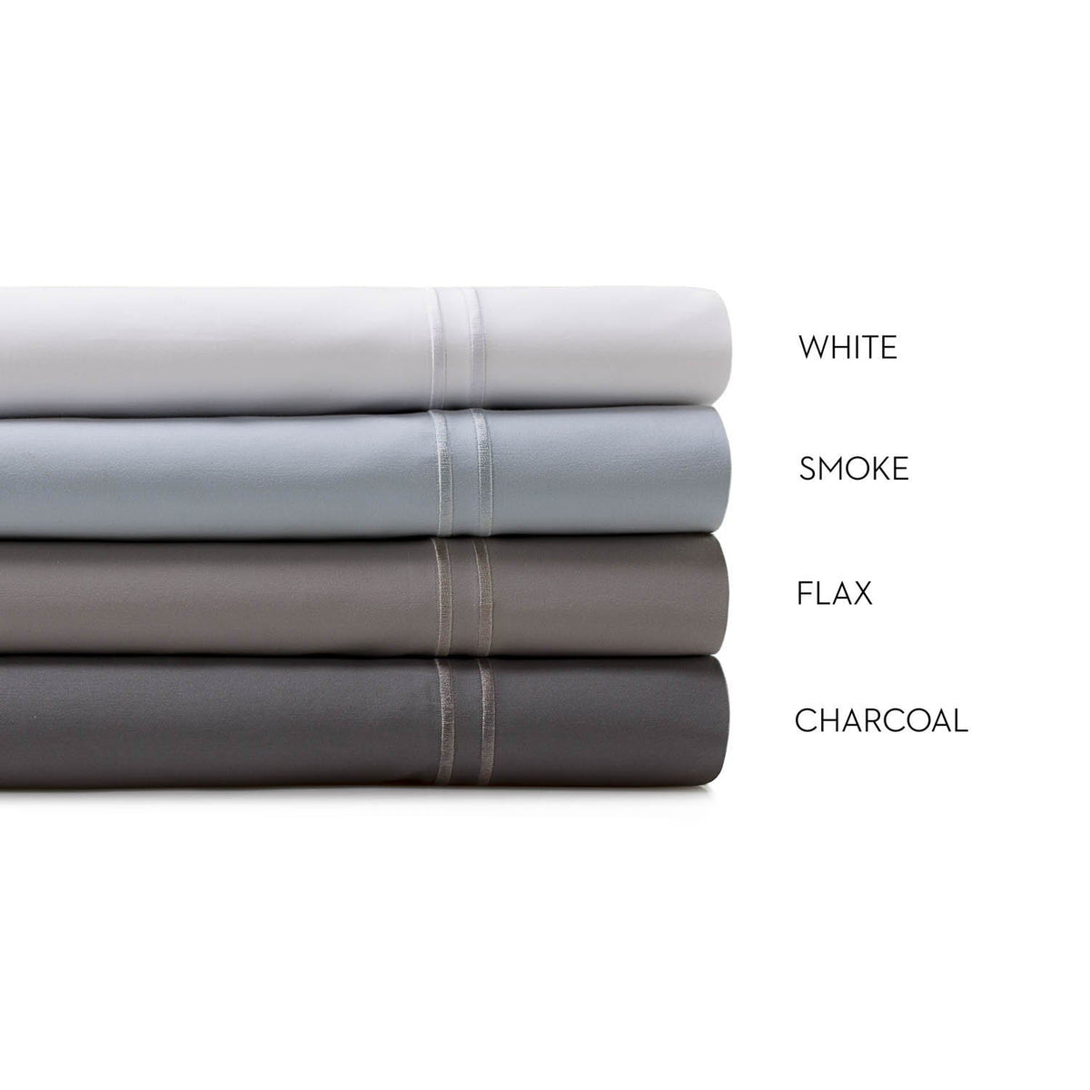 Woven Supima - Cotton Sheets - Split King - White