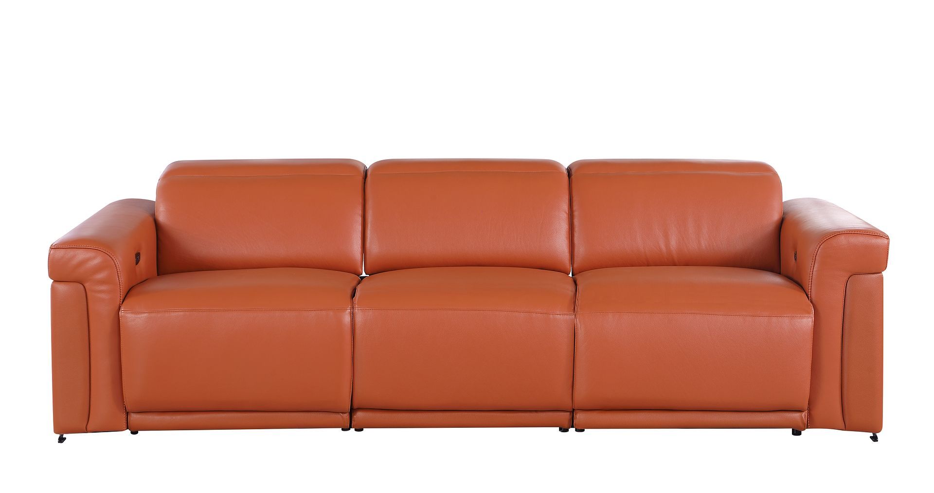 1126 - 3-Piece Modular Power Reclining Sofa In With 2 Power Recliners & Power Headrests