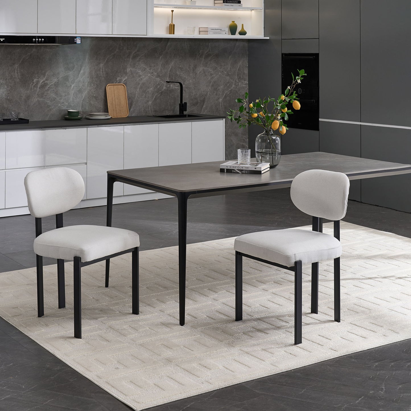 Dining Armless Chairs (Set of 2)