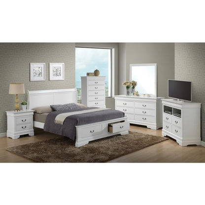 Louis Phillipe - Storage Bed