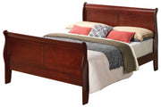 Glory Furniture - Louis Phillipe - Sleigh Bed