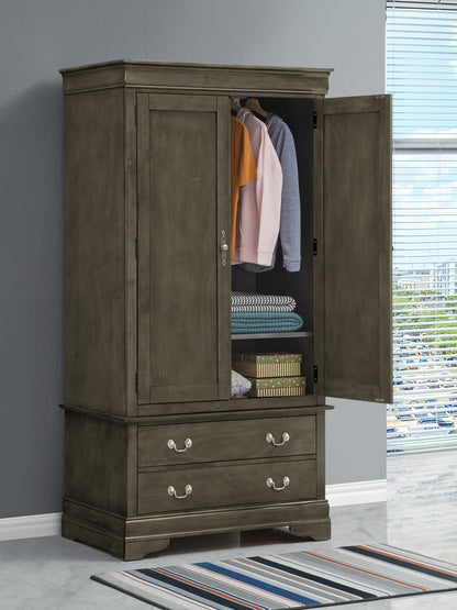 Glory Furniture - Louis Phillipe - Armoire